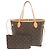 Bolso tote Monogram Neverfull MM de Louis Vuitton Castaño
