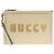 Borsa Clutch GUCCY stampata Gucci x SEGA D'oro Crudo