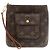 Borsa Pouch Partition Monogram Louis Vuitton Marrone