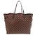 Borsa tote Louis Vuitton Neverfull GM Damier Marrone