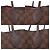Borsa tote Louis Vuitton Neverfull GM Damier Marrone - vista 9