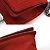 Borsa a spalla Chanel Boy 25 con catena Rosso - vista 6