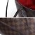 Borsa tote Neverfull MM Damier di Louis Vuitton Marrone scuro - vista 8