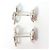 Tiffany & Co Tiffany Platin 950 Papierblumen Ohrstecker - Ansicht 12