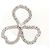Tiffany & Co Tiffany Platin 950 Papierblumen Ohrstecker - Ansicht 8