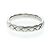 Anello Chanel Coco Crush Modello Mini in Platino Argento - vista 8
