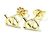 Orecchini Love Kiss in oro 18K di Tiffany & Co. - vista 5
