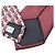 Cravate en soie grise et rouge Christian Dior Marron - vue 5