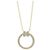 Tiffany & Co Collana in diamante Tiffany T Circle in oro giallo 18K D'oro
