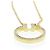 Tiffany & Co Collana in diamante Tiffany T Circle in oro giallo 18K D'oro - vista 11