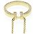 Tiffany & Co Collana in diamante Tiffany T Circle in oro giallo 18K D'oro - vista 13