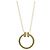 Tiffany & Co Collana in diamante Tiffany T Circle in oro giallo 18K D'oro - vista 2