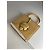 Vintage Loewe Madrid Lederhandtasche Beige / Gelb - Ansicht 10