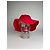 Céline Cappello da sole vintage Celine Paris rosso - vista 2