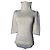 Vintage Balenciaga kurzer Rollkragenpullover beige M
