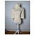 Vintage Balenciaga kurzer Rollkragenpullover beige M - Ansicht 14