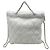 Chanel 2034 White Shearling Backpack