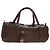 Chloé Mr Paddington Borsa a Mano in Pelle Marrone Argento Auth 162866V
