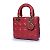 Christian Dior, La mia borsa Lady Dior ABCDior Rosso - vista 3