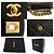 CHANEL Borsa a Spalla Classica con Doppio Flap in Pelle di Agnello Nera Nero - vista 7