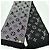 Sciarpa Logomania Noir Louis Vuitton Nero Argento - vista 5