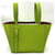 Borsa a spalla micro a secchiello Valextra in verde mela - vista 4
