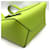 Borsa a spalla micro a secchiello Valextra in verde mela - vista 6