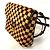 Borsa a Spalla Gazelle Damier Sauvage Louis Vuitton Marrone - vista 2