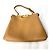 Borsa Fendi Peekaboo Soft Medium Beige - vista 3