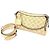 Borsa a Spalla Louis Vuitton Mahina M24255 Hand It All PM Galle 2 in 1 Beige