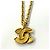 Collana CHANEL Vintage Matelassé Coco Mark in GP dorato D'oro - vista 5