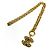 Collana Vintage Coco Mark Matelassé di CHANEL D'oro - vista 2