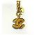 Collana CHANEL Vintage Matelassé Coco Mark in GP dorato D'oro - vista 6