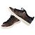Scarpa LOUIS VUITTON FrontRow in Tela Marrone - 103244 - vista 3