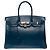 Hermès Borsa HERMES Birkin 35 in Pelle Blu - 103221 - vista 3