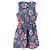 RED Valentino Mini-Kleid mit Blumenmuster aus mehrfarbigem Polyester Mehrfarben - Ansicht 2