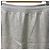 Autre Marque Falda recta de lame plateado PLAIN PEOPLE Plata Blanco - vista 2