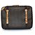 Maleta satelital de lona Monogram Louis Vuitton Castaño