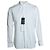 Saint Laurent, Camicia bianca basic con colletto rotondo Bianco