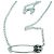 Corrente de 20 polegadas com alfinete de segurança Chrome Hearts Hardware prateado - vista 2