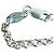 Corrente de 20 polegadas com alfinete de segurança Chrome Hearts Hardware prateado - vista 3