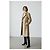 Trench Burberry de piel de cordero beige - vista 6