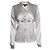 Blusa de seda beige Hysteria de Gucci