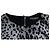 Vestido maxi gris con estampado de leopardo Dolce & Gabbana - vista 9