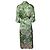 Abito avvolgente Dakola verde multicolore di Dries van Noten - vista 5