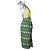 Vestido midi con cuello halter estampado Dries van Noten Multicolor - vista 2