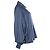 Autre Marque Sosue, camicia blu oversize con maniche a battente - vista 4