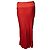 Falda midi roja Larry FW19 de Rick Owens - vista 3