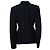 Alaïa Alaia, einreihiger Blazer in Schwarz - Ansicht 3