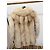 Autre Marque Fuchs-Fellmantel beige Seidenfutter - Ansicht 7
